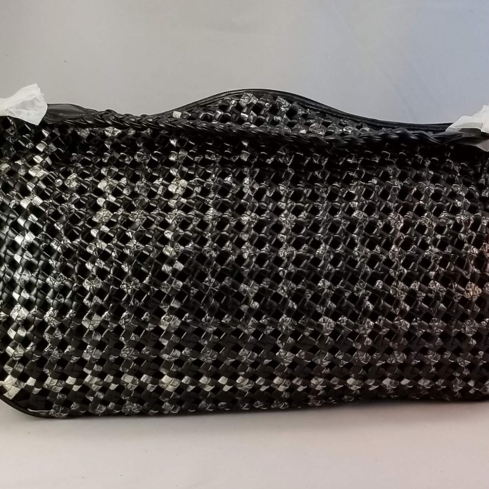 Galian of New York shoulder bag, Black/Silver